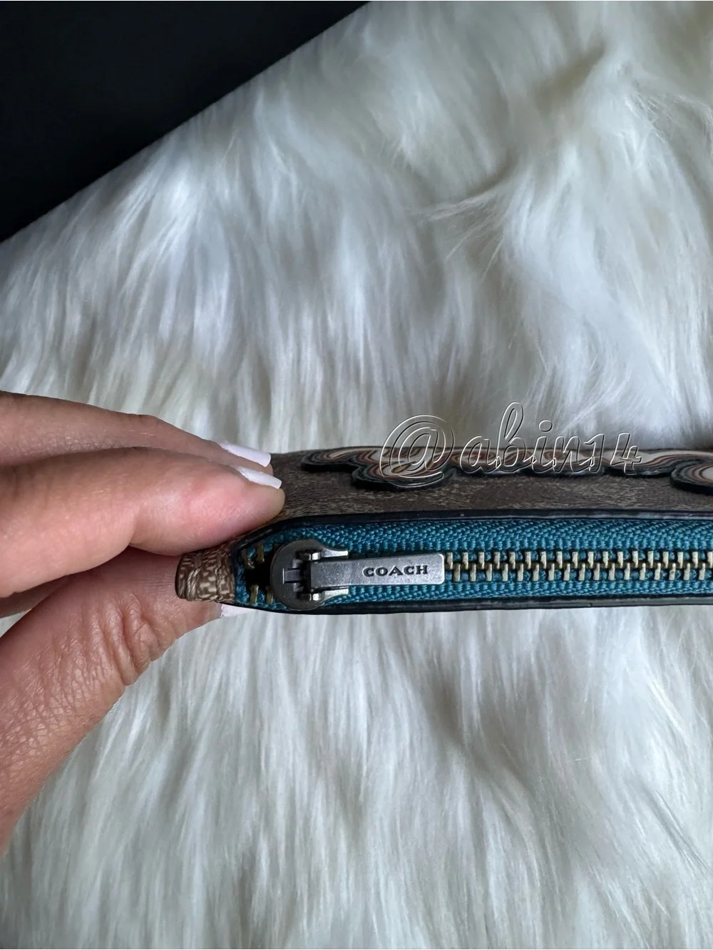 Coach Zip Card Case Holder